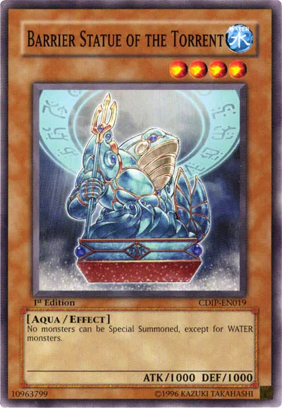 Barrier Statue of the Torrent — Cyberdark Impact — Yu-Gi-Oh!