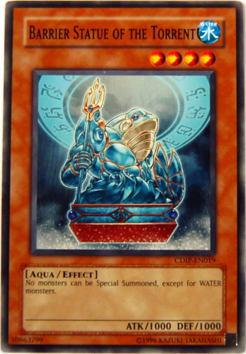 Barrier Statue of the Torrent — Cyberdark Impact - Unlimited — Yu-Gi-Oh!