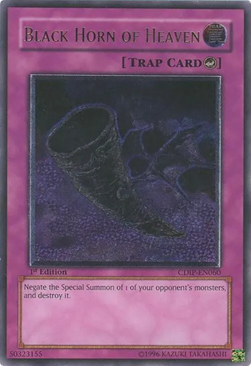Corne Céleste Ténébreuse — Cyberdark Impact - Unlimited — Yu-Gi-Oh!