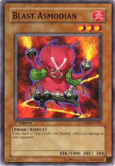 Blast Asmodian — Cyberdark Impact — Yu-Gi-Oh!