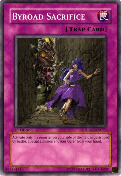 Sacrifice de Byroad — Cyberdark Impact — Yu-Gi-Oh!