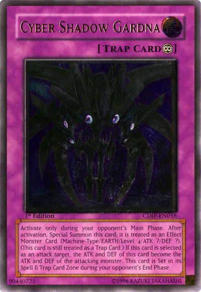 Gardna, Cyber Ombre — Cyberdark Impact — Yu-Gi-Oh!