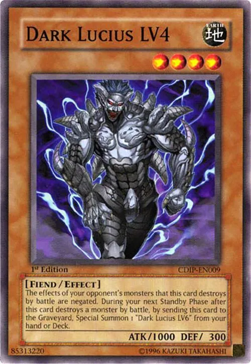 Dark Lucius LV4 — Cyberdark Impact - Unlimited — Yu-Gi-Oh!