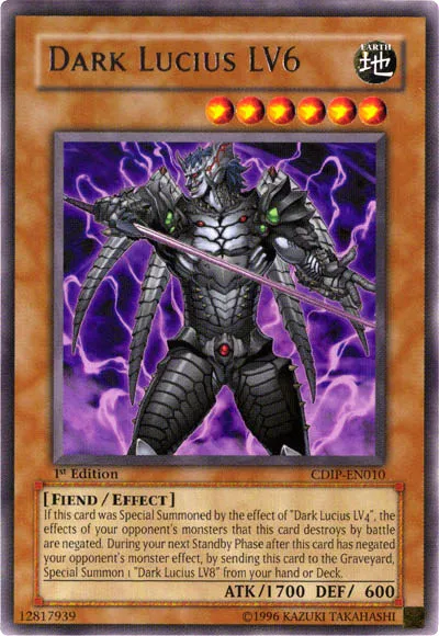 Dark Lucius LV6 — Cyberdark Impact — Yu-Gi-Oh!