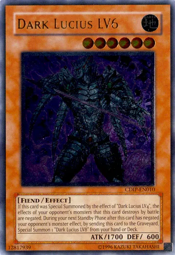 Dark Lucius LV6 — Cyberdark Impact - Unlimited — Yu-Gi-Oh!