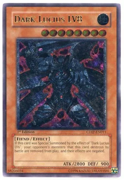 Dark Lucius LV8 — Cyberdark Impact — Yu-Gi-Oh!