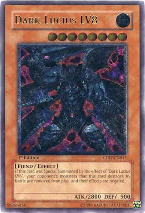 Dark Lucius LV8 — Cyberdark Impact - Unlimited — Yu-Gi-Oh!