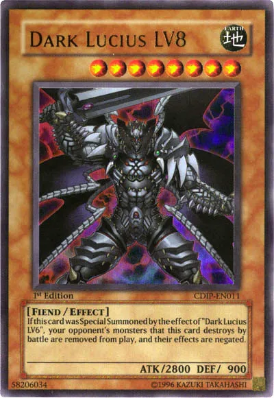 Dark Lucius LV8 — Cyberdark Impact — Yu-Gi-Oh!