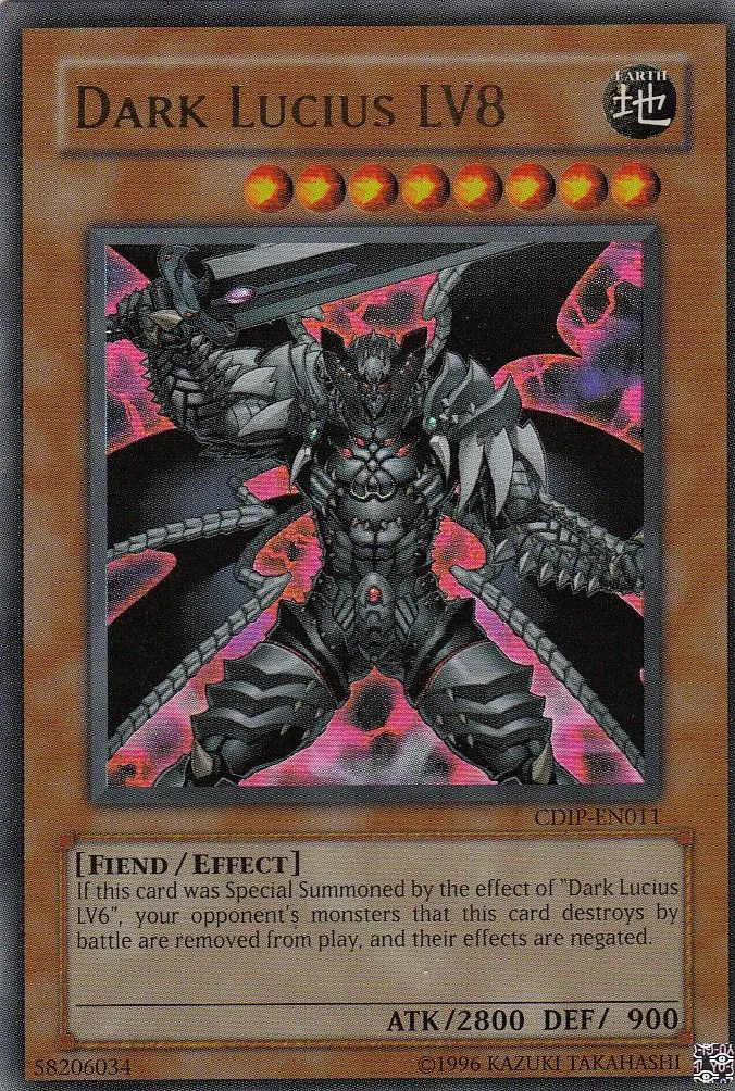 Dark Lucius LV8 — Cyberdark Impact - Unlimited — Yu-Gi-Oh!
