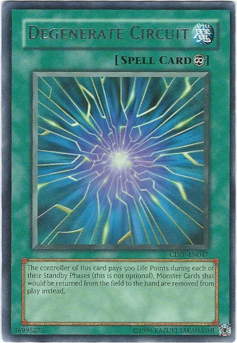 Circuit Dégénérescent — Cyberdark Impact - Unlimited — Yu-Gi-Oh!