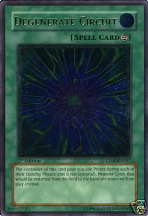 Degenerate Circuit — Cyberdark Impact — Yu-Gi-Oh!