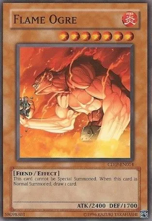 Flame Ogre — Cyberdark Impact - Unlimited — Yu-Gi-Oh!