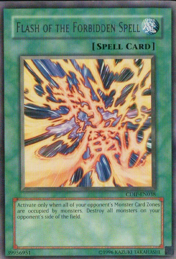 Flash of the Forbidden Spell — Cyberdark Impact - Unlimited — Yu-Gi-Oh!