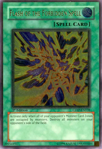 Flash of the Forbidden Spell — Cyberdark Impact — Yu-Gi-Oh!