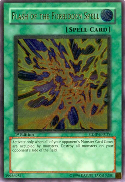 Flash of the Forbidden Spell — Cyberdark Impact - Unlimited — Yu-Gi-Oh!