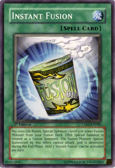 Instant Fusion — Cyberdark Impact — Yu-Gi-Oh!