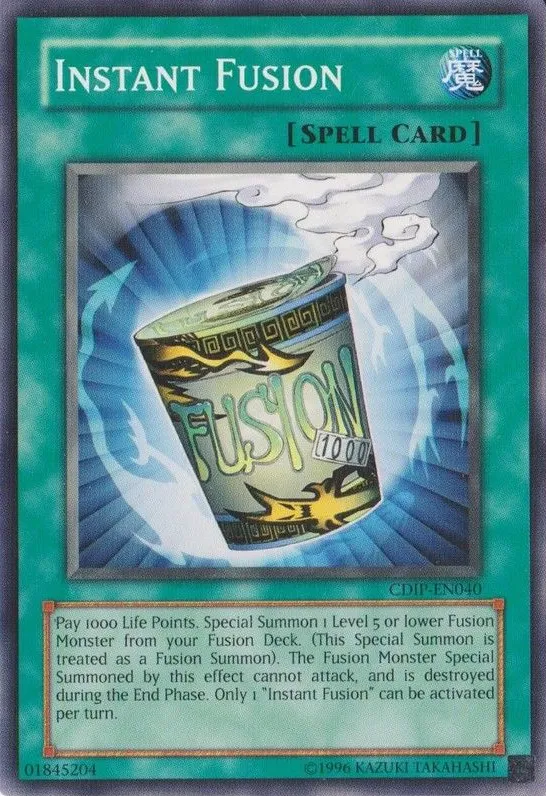 Instant Fusion — Cyberdark Impact - Unlimited — Yu-Gi-Oh!