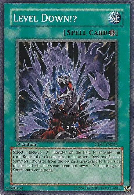 Level Down!? — Cyberdark Impact — Yu-Gi-Oh!