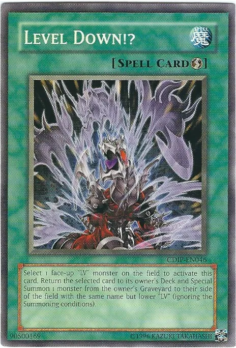Level Down!? — Cyberdark Impact - Unlimited — Yu-Gi-Oh!