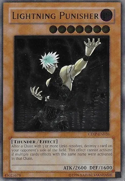 Lightning Punisher — Cyberdark Impact - Unlimited — Yu-Gi-Oh!