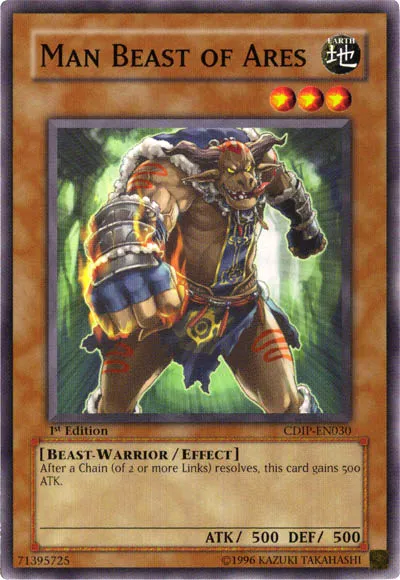 Man Beast of Ares — Cyberdark Impact — Yu-Gi-Oh!