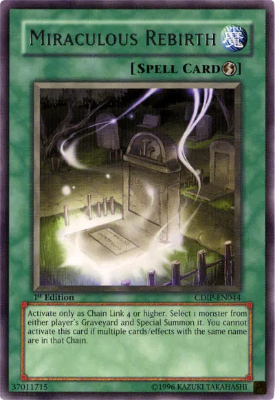 Miraculous Rebirth — Cyberdark Impact — Yu-Gi-Oh!