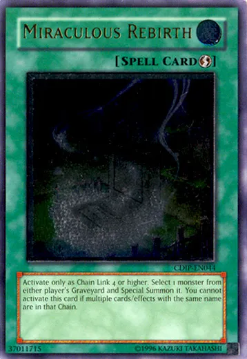 Miraculous Rebirth — Cyberdark Impact - Unlimited — Yu-Gi-Oh!