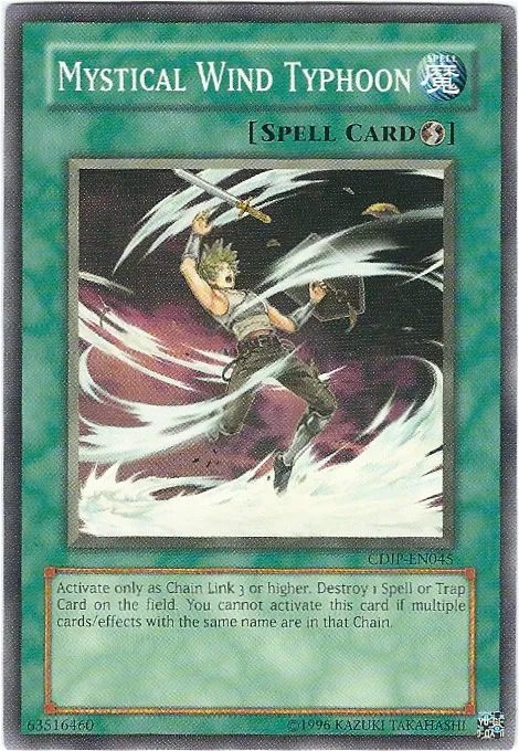 Mystical Wind Typhoon — Cyberdark Impact - Unlimited — Yu-Gi-Oh!
