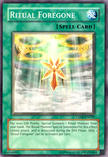 Ritual Foregone — Cyberdark Impact - Unlimited — Yu-Gi-Oh!
