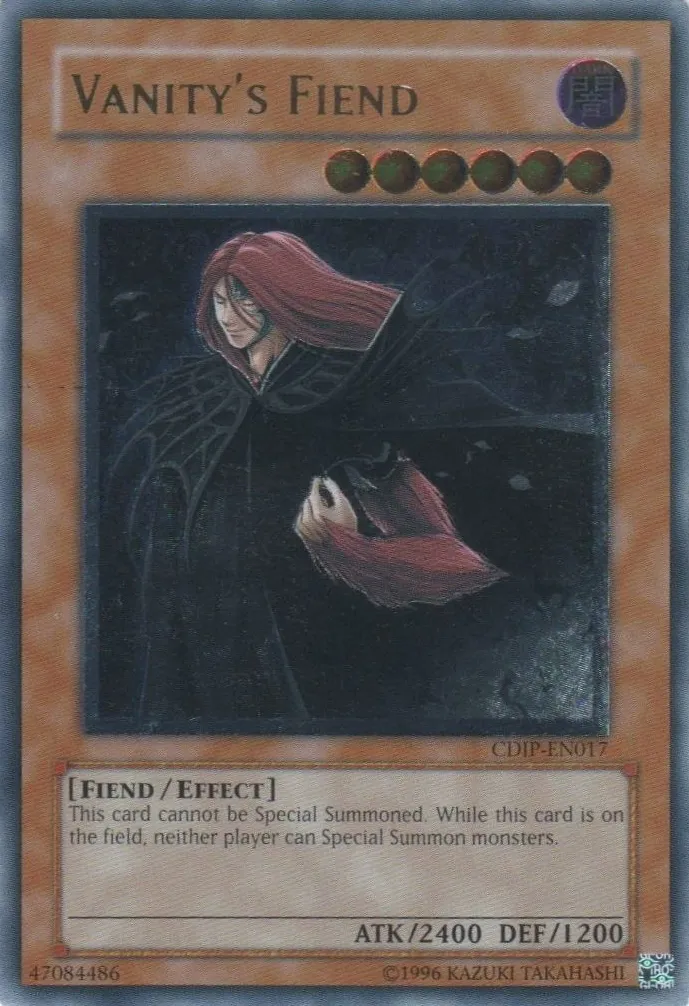Vanity's Fiend — Cyberdark Impact - Unlimited — Yu-Gi-Oh!