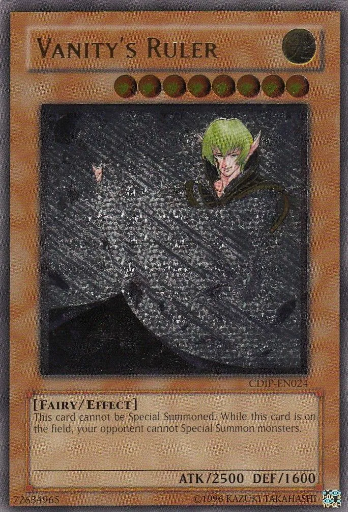 Vanity's Ruler — Cyberdark Impact - Unlimited — Yu-Gi-Oh!