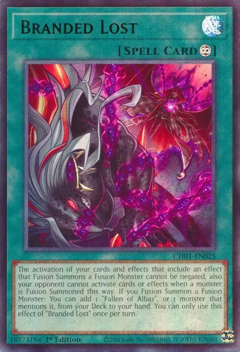 Branded Lost — THE CHRONICLES DECK: The Fallen & The Virtuous (All-Foil Edition) — Yu-Gi-Oh!