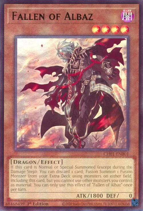 Albaz le Déchu — THE CHRONICLES DECK: The Fallen & The Virtuous (All-Foil Edition) — Yu-Gi-Oh!