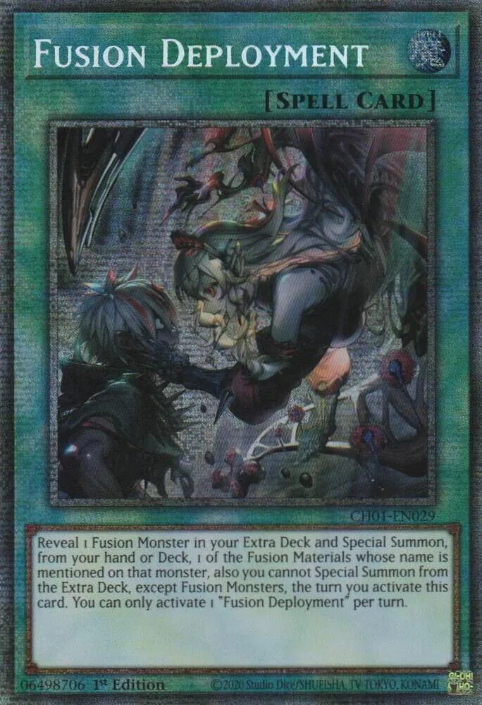Fusion Deployment — THE CHRONICLES DECK: The Fallen & The Virtuous (All-Foil Edition) — Yu-Gi-Oh!