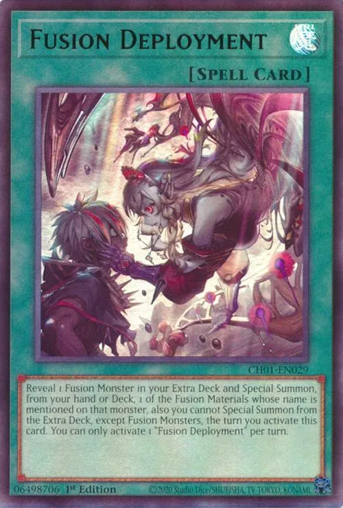 Fusion Deployment — THE CHRONICLES DECK: The Fallen & The Virtuous (All-Foil Edition) — Yu-Gi-Oh!
