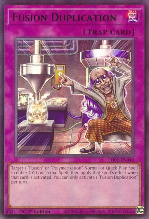 Duplication de Fusion from THE CHRONICLES DECK: The Fallen & The Virtuous (All-Foil Edition) - Yu-Gi-Oh!