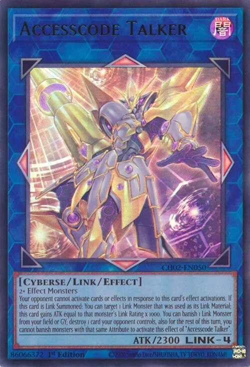 Accesscode Talker — THE CHRONICLES DECK: Spirit Charmers (All-Foil Edition) — Yu-Gi-Oh!