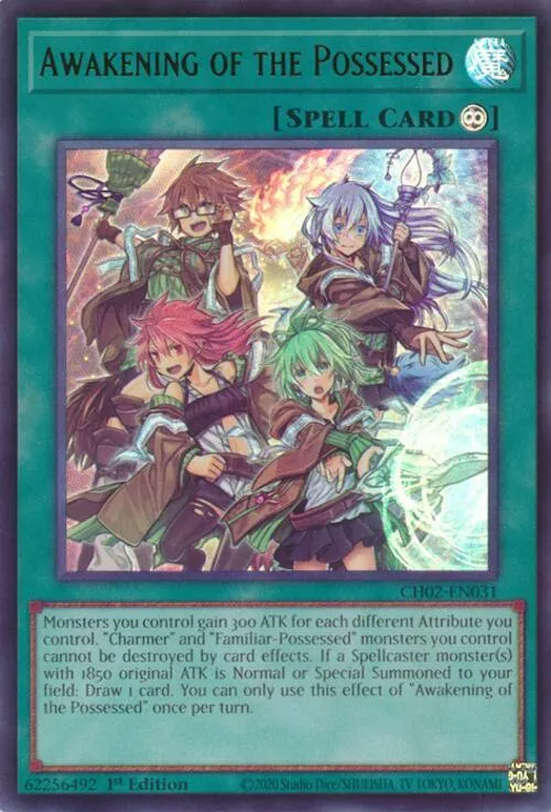 Awakening of the Possessed — THE CHRONICLES DECK: Spirit Charmers (All-Foil Edition) — Yu-Gi-Oh!