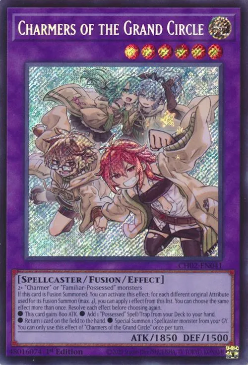 Charmers of the Grand Circle — THE CHRONICLES DECK: Spirit Charmers (All-Foil Edition) — Yu-Gi-Oh!