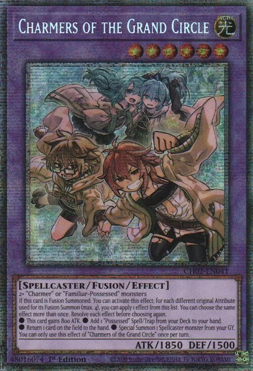Charmers of the Grand Circle — THE CHRONICLES DECK: Spirit Charmers (All-Foil Edition) — Yu-Gi-Oh!