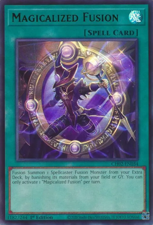 Magicalized Fusion — THE CHRONICLES DECK: Spirit Charmers (All-Foil Edition) — Yu-Gi-Oh!