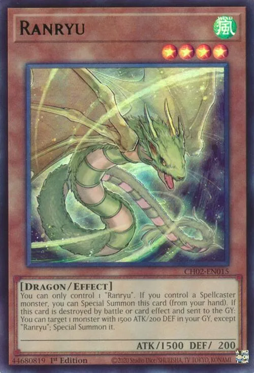 Ranryu — THE CHRONICLES DECK: Spirit Charmers (All-Foil Edition) — Yu-Gi-Oh!