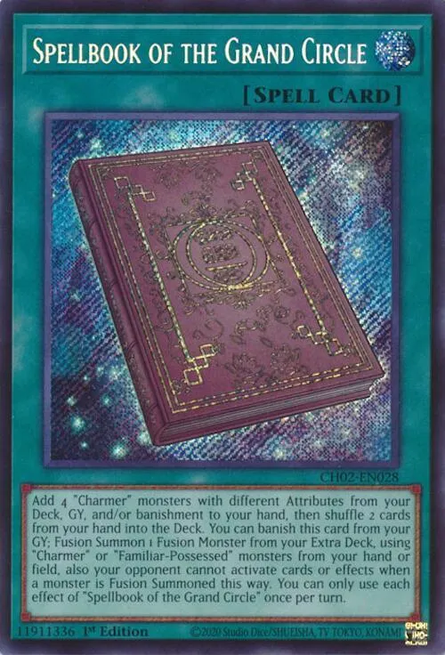 Spellbook of the Grand Circle — THE CHRONICLES DECK: Spirit Charmers (All-Foil Edition) — Yu-Gi-Oh!
