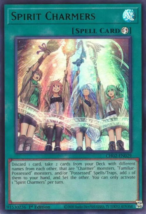 Spirit Charmers — THE CHRONICLES DECK: Spirit Charmers (All-Foil Edition) — Yu-Gi-Oh!