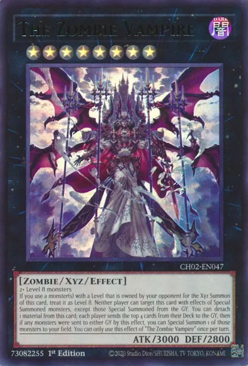The Zombie Vampire — THE CHRONICLES DECK: Spirit Charmers (All-Foil Edition) — Yu-Gi-Oh!
