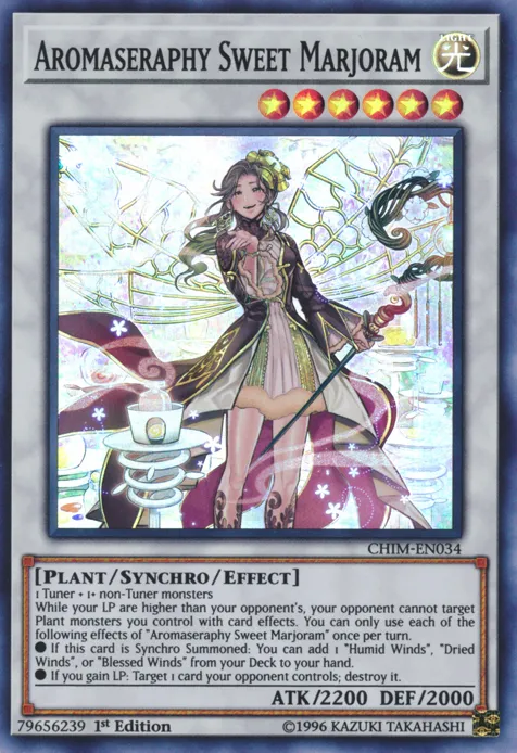 Aromaseraphy Sweet Marjoram — Chaos Impact — Yu-Gi-Oh!