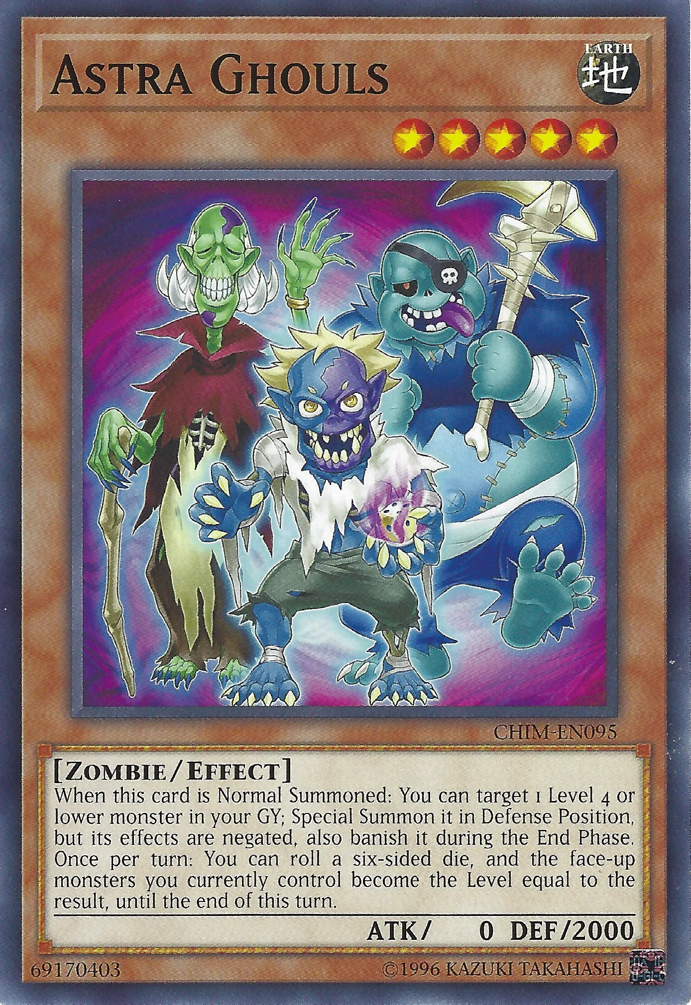 Astra Ghouls — Chaos Impact - Unlimited — Yu-Gi-Oh!