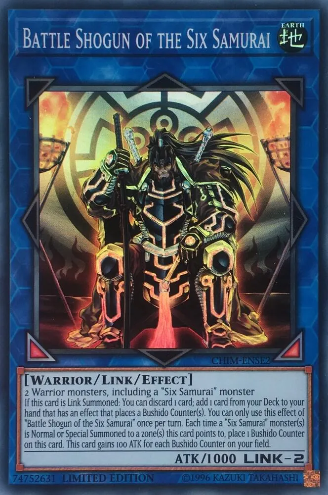 Battle Shogun of the Six Samurai — Chaos Impact — Yu-Gi-Oh!