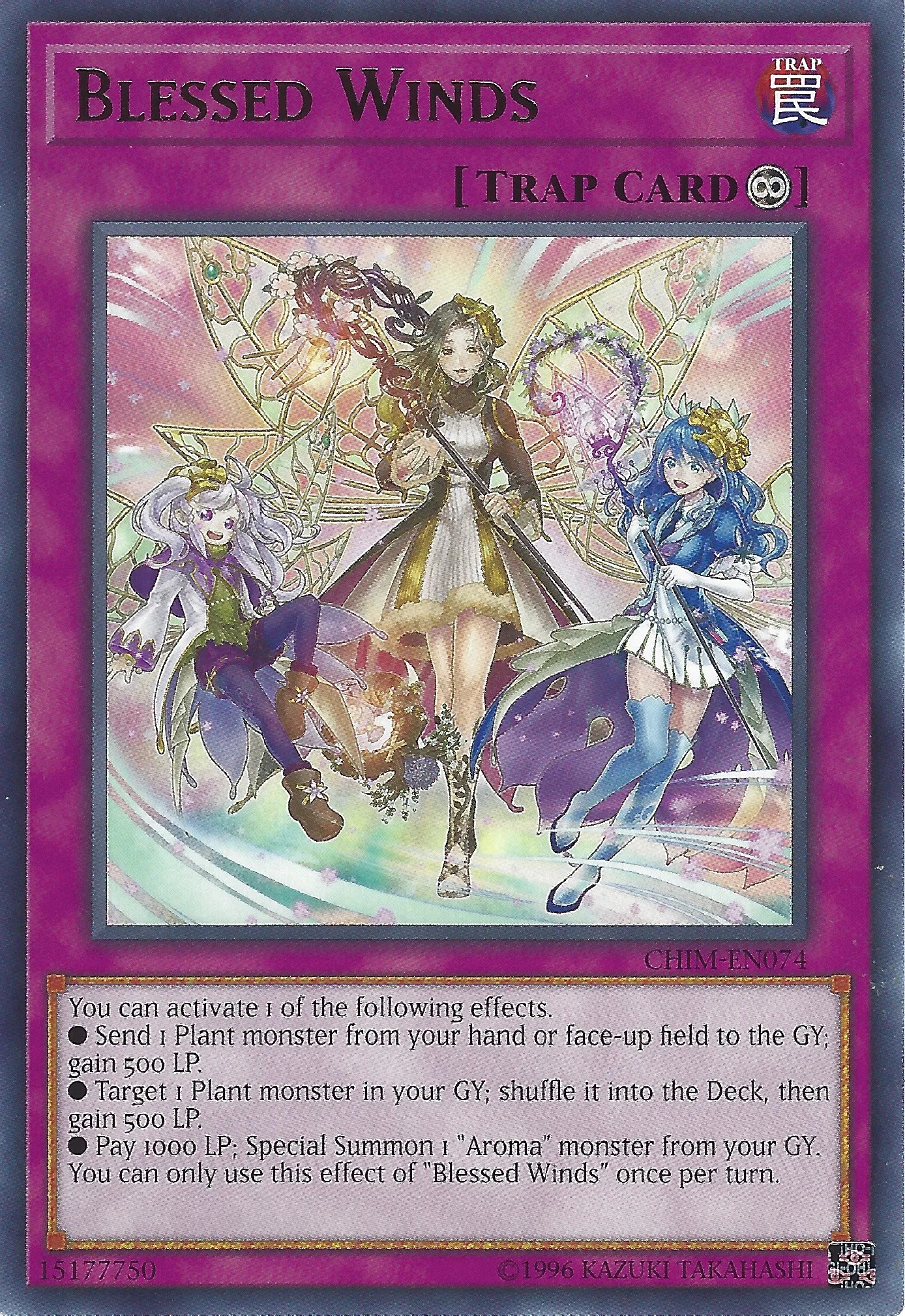 Blessed Winds — Chaos Impact - Unlimited — Yu-Gi-Oh!
