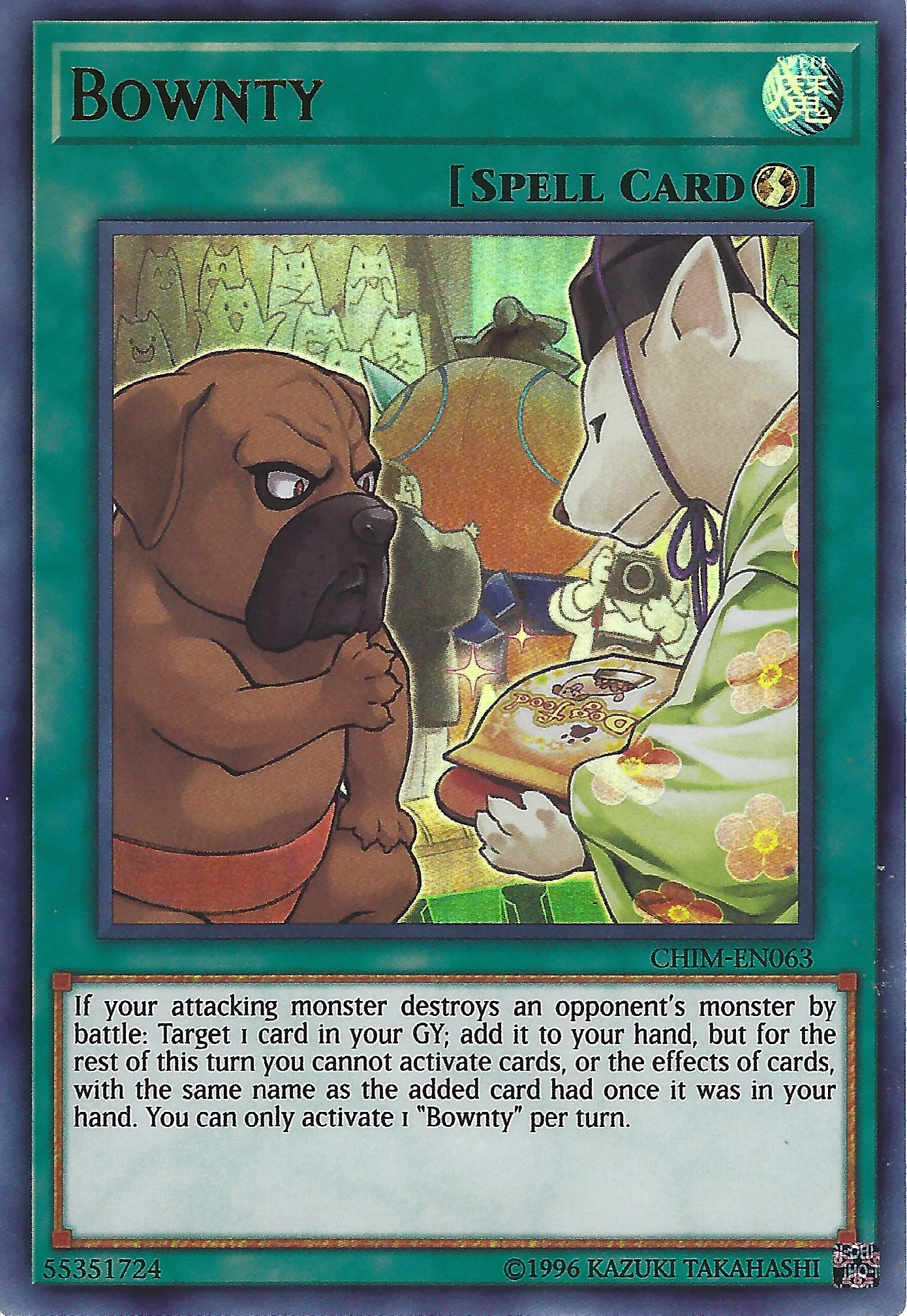 Bownty — Chaos Impact - Unlimited — Yu-Gi-Oh!